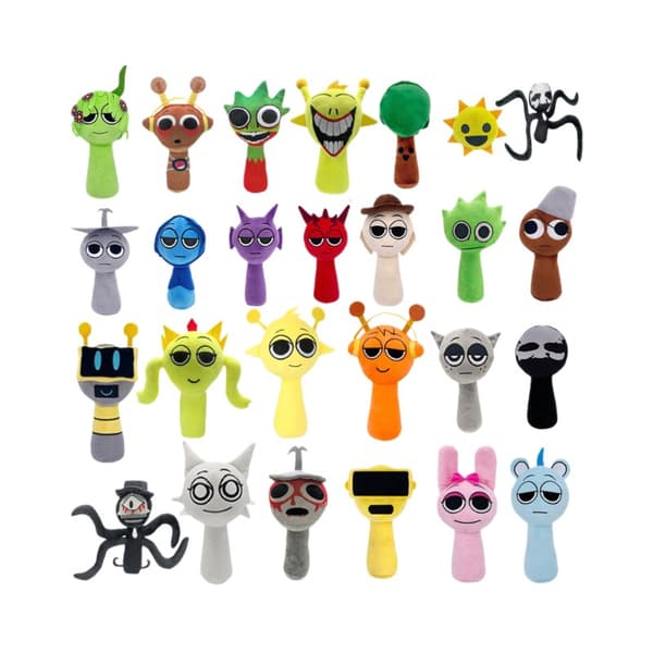 Rhythm Box Sprunki Plys Legetøj Incredibox Spil Tilbehør