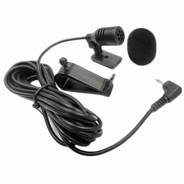 2,5 mm kyynärpää Mono Auto DVD Radio Bluetooth Auton Mikrofoni Liima-tyyppiinen Kaiutin
