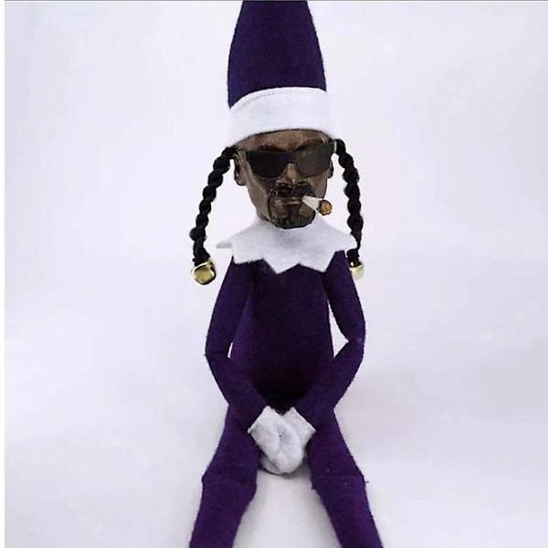 Snoop on a Stoop Joulupuun Haltia Nuken 216 Violetti 3216 30cm