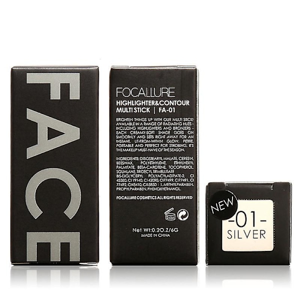 Focallure Highlighter Stick Ansikts Concealer Contouring Bronzer Contour Makeup / color03