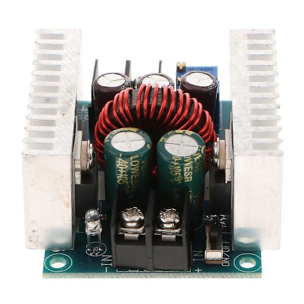Stor Effekt 300W DC Buck Konverter Strömmodul 20A Max DC-DC 6-40V Spänningsreducering till 1.2-36V med Kortslutningsskydd