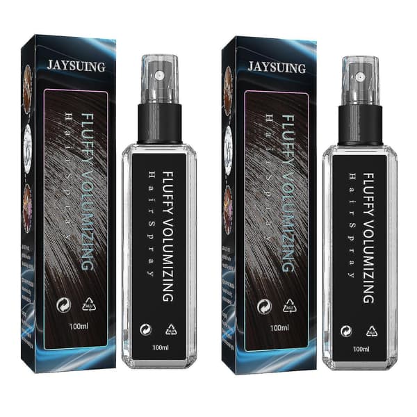 Jaysuing magisk spray hårstyling gel vann fluffy hår 2 stk | A