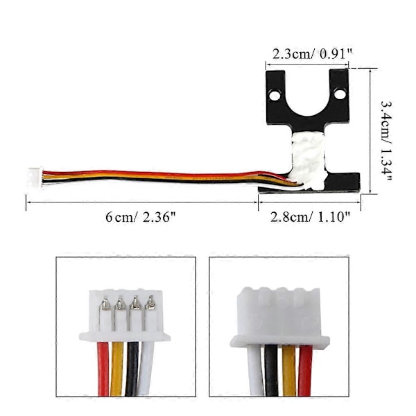 Monteringsblock för Hotend för Anycubc Vyper Extruder, Automatisk Nivåsensor, 3D-skrivartillbehör, Ersättningsdel