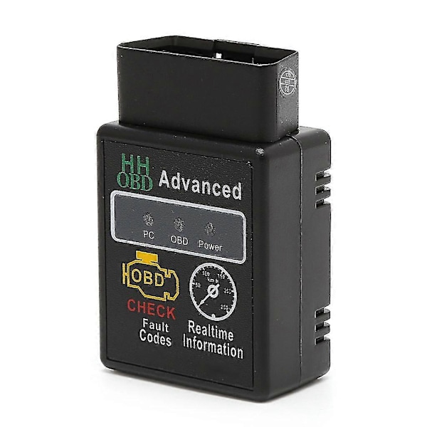Elm327 V2.1 Obd 2 Obd-ii Bil Auto Bluetooth-kompatibel Diagnostiskt Interface