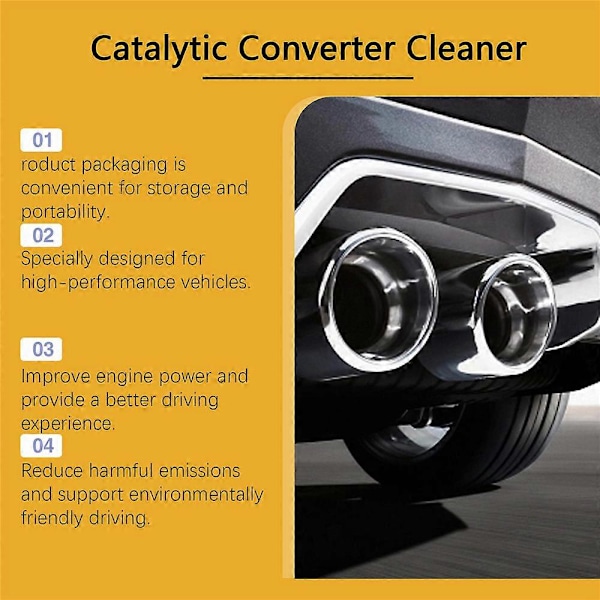 Boost Up Vehicle Engine Katalysatorrenser Dyprensende Multipurpose 3pcs