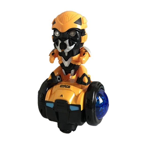 Superhjälte 360 ​​graders roterande leksak Action Figur Elbil B