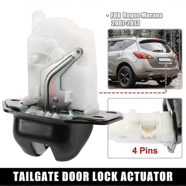 90502-ca00c 90502-en00a Bagagerumslåslåseaktuator til Leaf Rogue