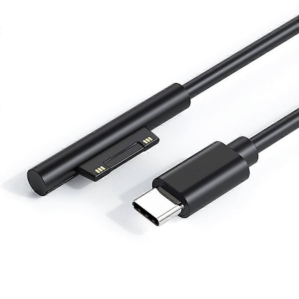 USB C Strømforsyningsoplader Adapter Opladerkabelledning til Surface Pro 7/6/54/3