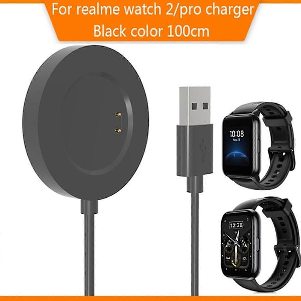 Magnetisk klokke-ladekabel for Realme Watch/S Pro/Watch 2 Pro/Realme Watch S Smartklokke realme watch rma186