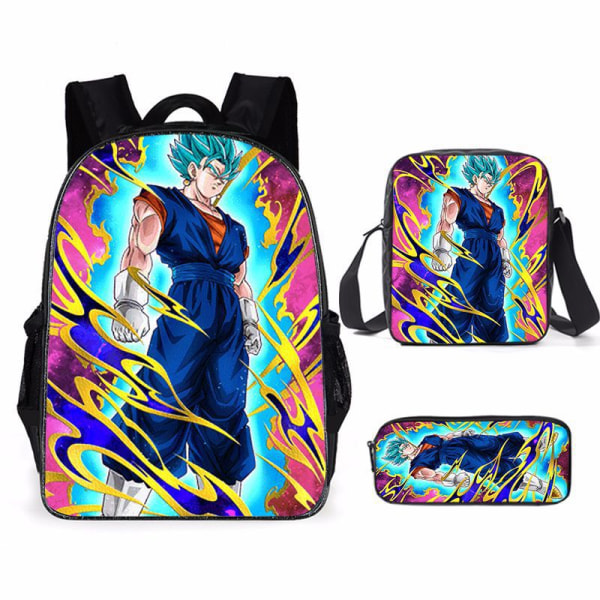 Anime-ryggsäckar för barn, multifunktionella ryggsäckar 3 three piece suit