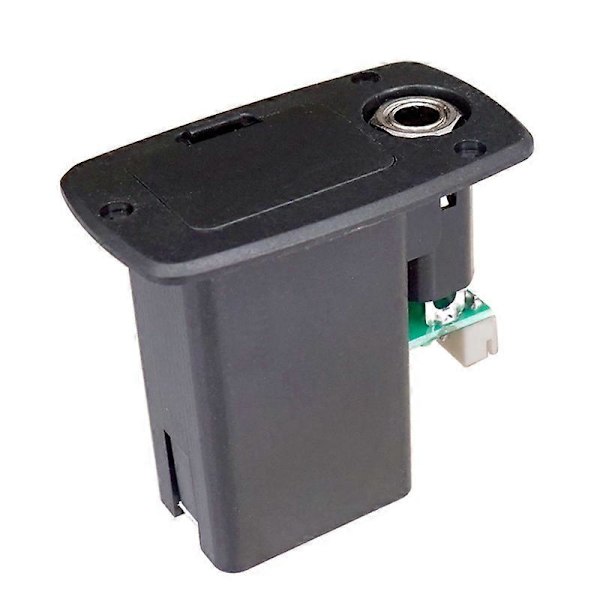 ABS 9V Gitarr Pickup Batterifack för Elektrisk Akustisk Gitarr Bas Förvaringsskydd Ersättning