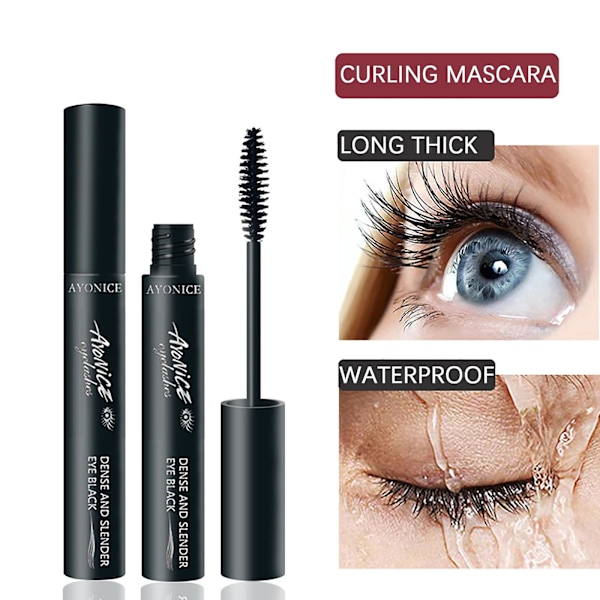 Mascara Long Thick Curling Mascara Sort FLY1812