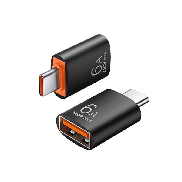 Type-C till USB3.0 laddningsöverföringsadapter OTG för tangentbord, mus, mobiltelefon, USB-minne, snabbladdning