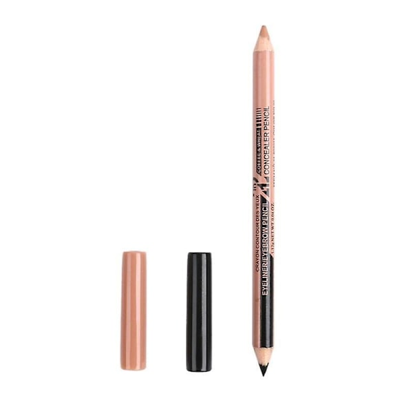 Dobbelthodet Eyeliner Concealer Pen Langvarig Enkelt Å Fargelegge Og Tegne Fin Linje Vanntett Dekk Mørke Sirkler Sminke Tslm2