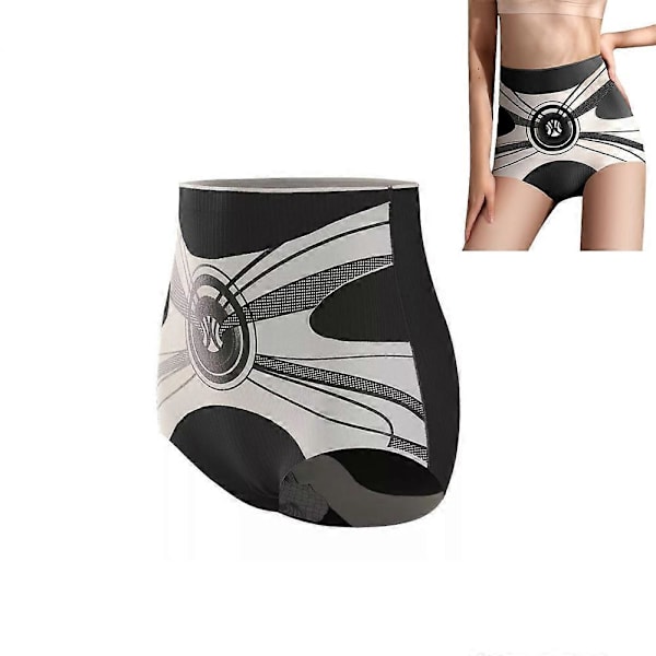 Högmidjade Sömlösa Flytande Is Silke Formande Byxor, Kvinnor Butt Lifting Underkläder coffee xl code