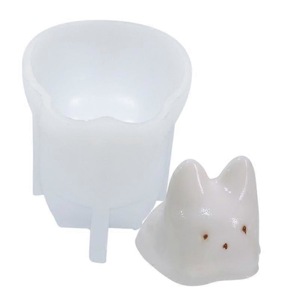 Buddingforme Jellyforme Dessertforme Mousseforme Katteform Silikonemateriale