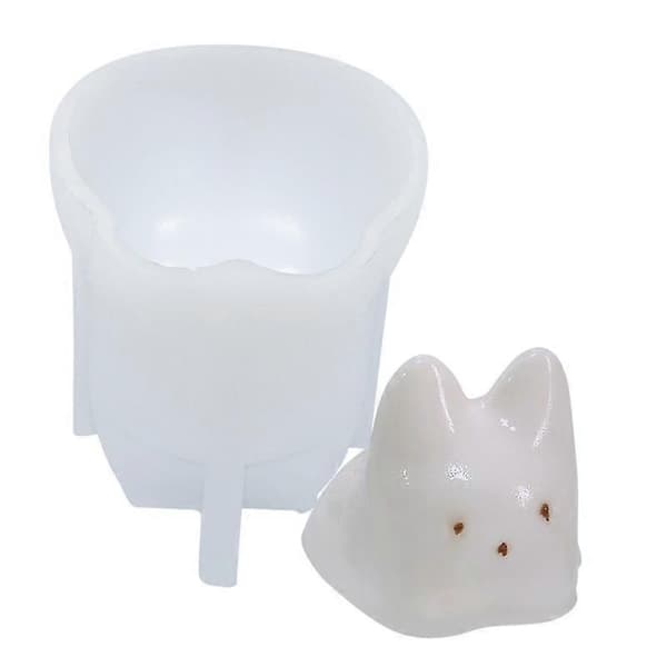 Puddingformar Geléformar Dessertformar Mousseform Kattform Silikonmaterial