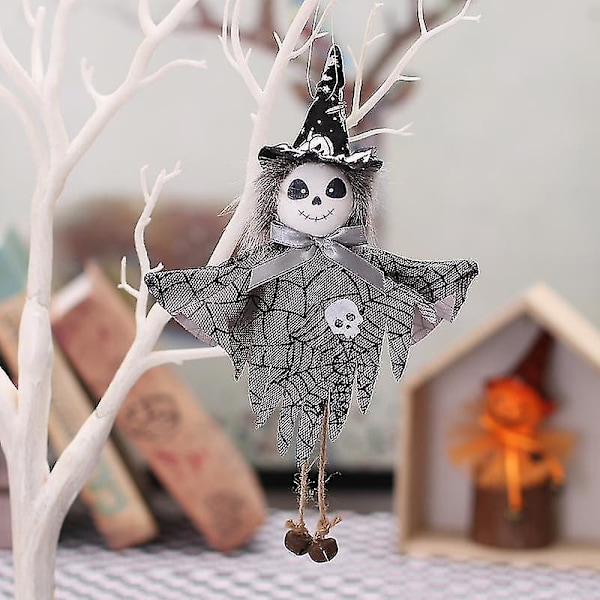 Halloween-dekorasjon Gresskar Spøkelse Heks Svart Katt Henger Bar Spøkelseshus Henger Ornament Glad Halloween Dag Spøkelsesfestival