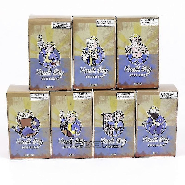 KinZon Fallout Vault Boy Bobble Head PVC Action Figur - Samleobjekt Legetøj Brinquedos f unarmed