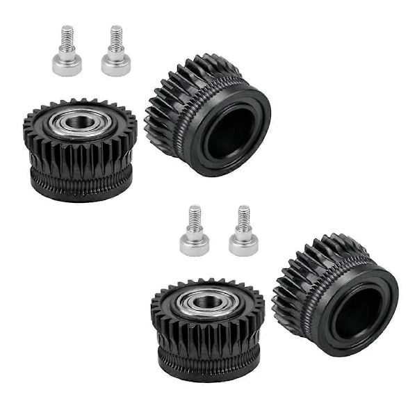 3D-skrivare Dubbelväxlad Extruder Kit för K1/K1C/ K1 Max/Ender3/V3 Plus V3 Uppgradering 3.0 Härdat Stål