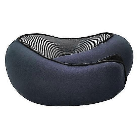 Bekväm resekudde med memory foam för flygresor navy blue