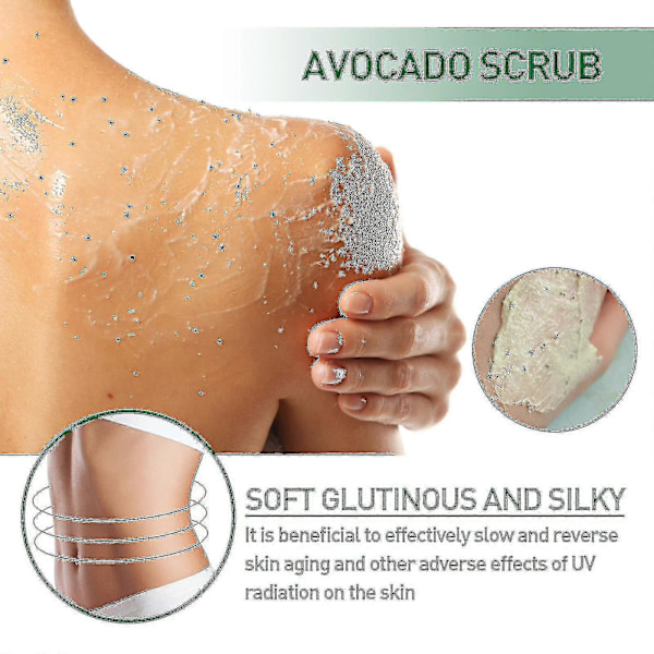 Jaysuing Avocado Slimming Scrub -8071581965356