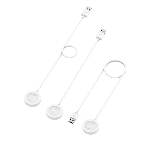 Magnetisk Laddare för Xiaomi Watch S1 Active Smartwatch 1M Laddkabel Bärbar Hållbar white