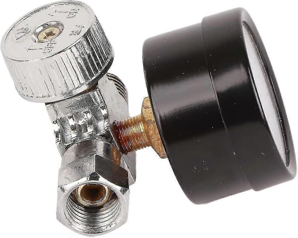 Justerbar Luftkompressor Trykregulator Måler - 2,17 X 2,17 X 1,65 tommer