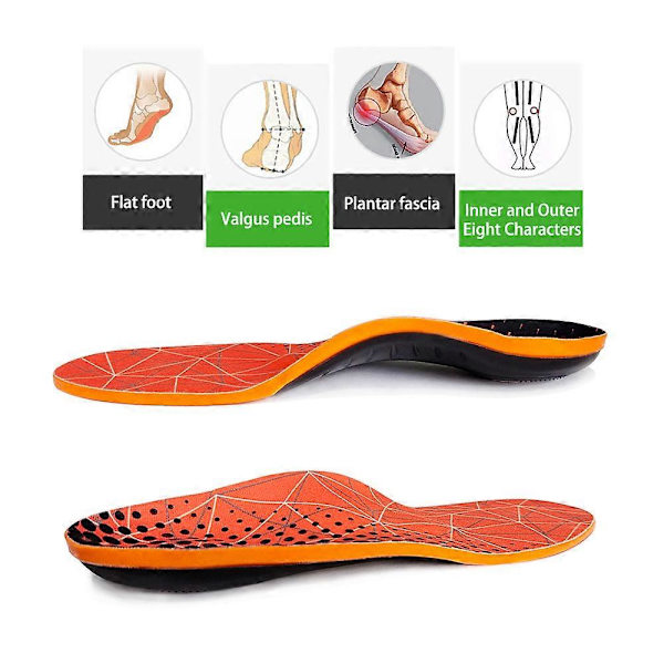 Orthoflexx Fotvalvsstöd Ortos Hög Fotvalvsstöd Orthoflexx Sulor För Män orange l 4446