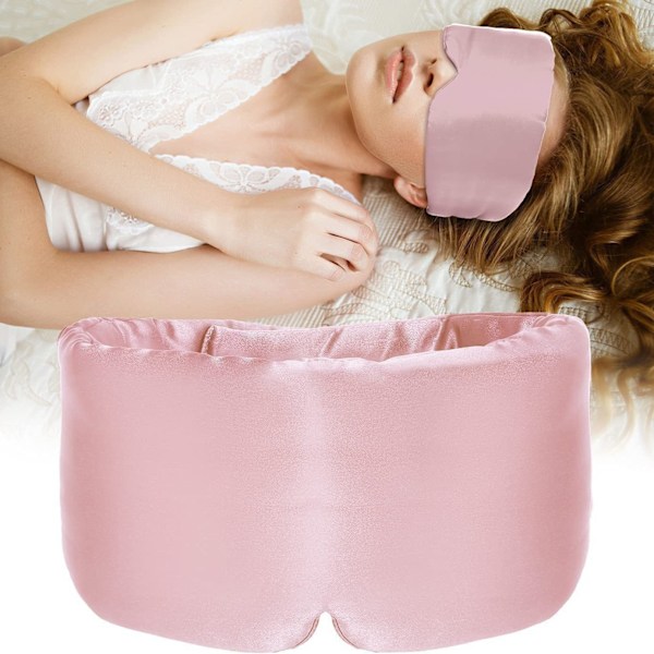 Dyp Søvn Silke Maske pink