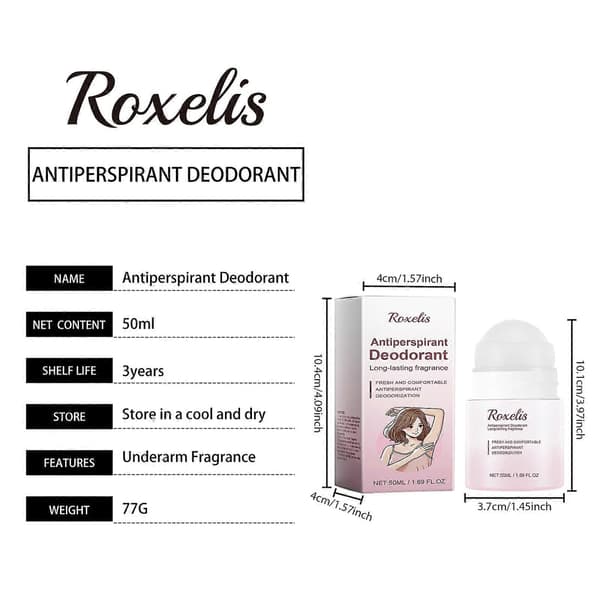 Vanille Parfume Roxelis Fragrances Without Sweat 50ml