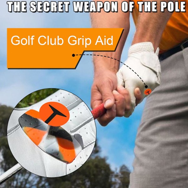1 Sett Golfkøllegrep Klistreputer Anti-Skli Komfortabel Grep for Magic Golfkølle Håndgrep Trening