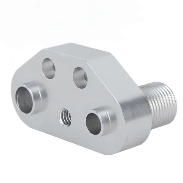 AC Kompressor Adapter Bytte Billet Aluminium Kompressor Rett Adapter for Sanden SD7B10 7176