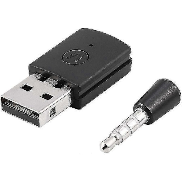 PS4 Bluetooth-adapter - Mini USB 4.0 Bluetooth-headset-adapter Mini trådlös mikrofon Bluetooth-dongel USB-adapter för PS4 trådlöst headset