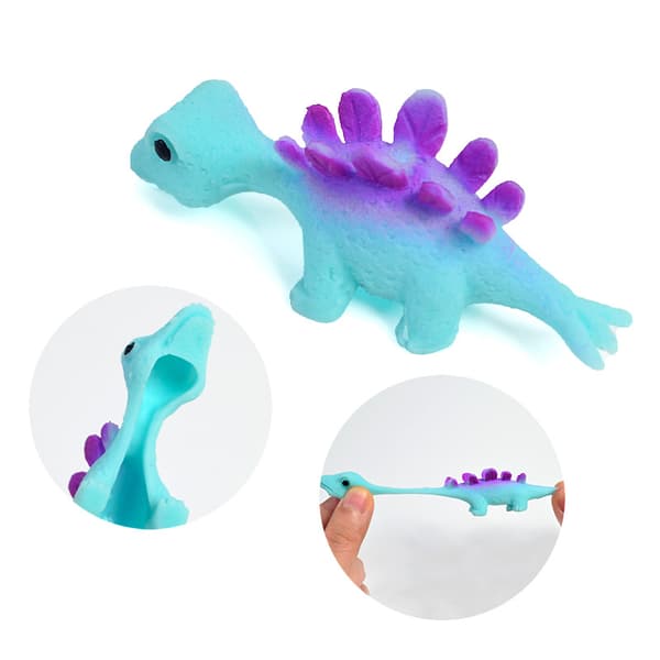 10 st Lingshot Dinosaur Fingerleksaker Flygspel Stressbeständig Elastisk