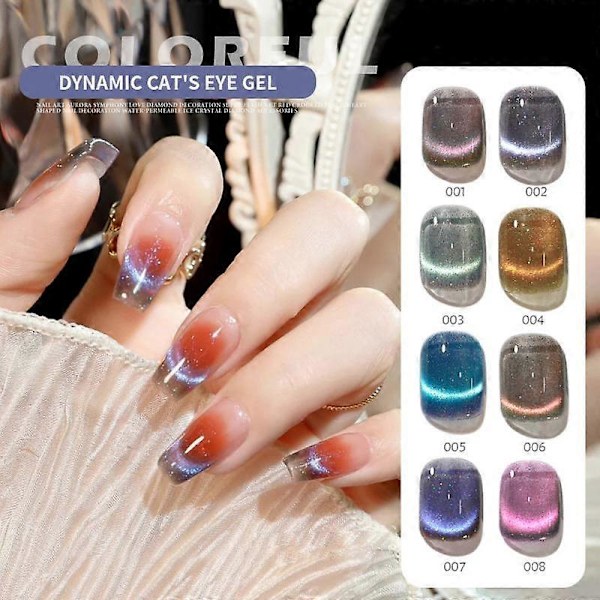 Mode 15ml Gel Polish Gennemsigtig Manikyr UV LED Krystal Gel Soak Off Gele a