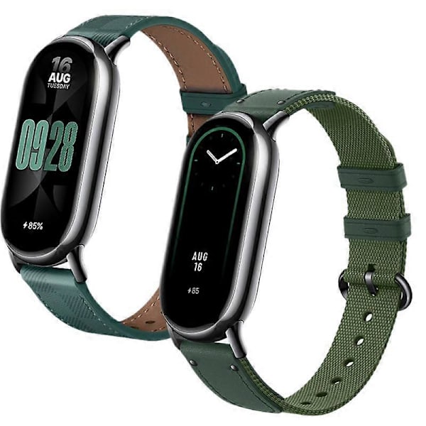 Vævet Rem til Xiaomi Miband 8 Rem til Mi8 Nfc Canvas Mænd Kvinder Armbånd Sport Smart Watch