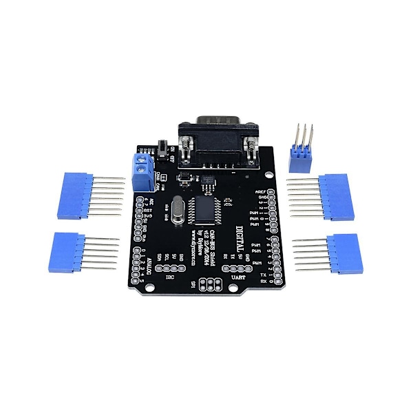 MCP2515 Can Bus Shield Board SPI Grensesnitt Kontakt Utvidelseskontrollermodul DC 5V-12V for Seeeduino