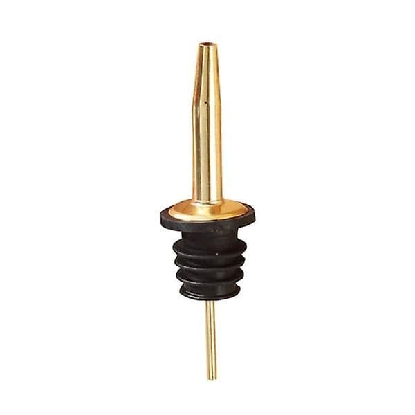 2-pack Hällpip med dropplock Flaskhalsdoseringspip i guld Guld