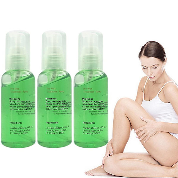 Jaysuing_3X 60ml 100% luonnollinen pysyvä karvanpoistosuihkehoito - nestekarvanpoisto