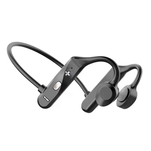 Benledning Bluetooth 5.2 Hörlurar Vattentäta Simhörlurar IPX5 Sportheadset KS69 k69 black