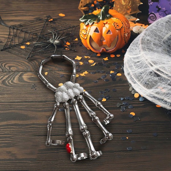 Luuranko Käsirengas Suunnittelu Yökerho Asusteet Halloween Kallo Leikki