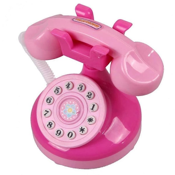 Mini Emulationstelefon, Telefonlegetøj med Lys Tilbehørslegetøj til Børn