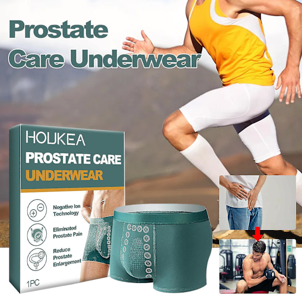 Prostata terapi undertøy, prostata magnetisk terapi bokserbrief, magnetisk terapi energiske herrebukser 1 pcs