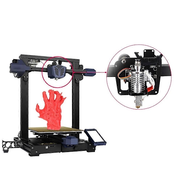 Monteringsblock för Hotend för Anycubc Vyper Extruder, Automatisk Nivåsensor, 3D-skrivartillbehör, Ersättningsdel