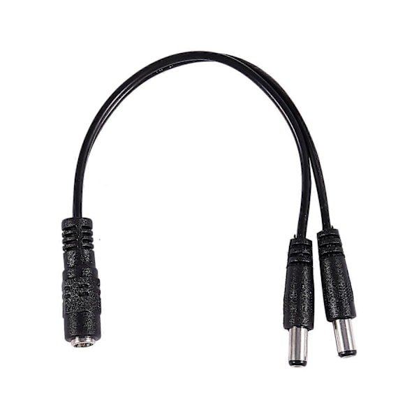 5,5x2,1mm 1 til 2 M/F DC Splitter Kabel til Sikkerhed CCTV Kamera
