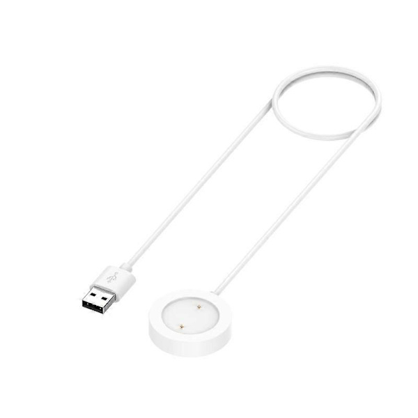 Magnetisk Laddare för Xiaomi Watch S1 Active Smartwatch 1M Laddkabel Bärbar Hållbar white