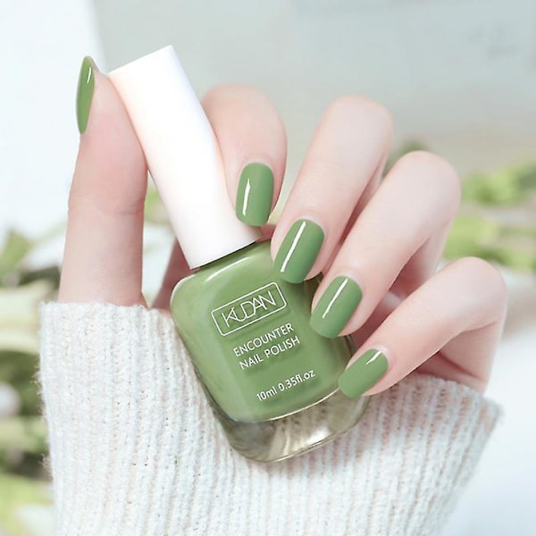 10ml Matt Vattentät No-bake Nagellack Nagelkonst Rivbar Snabbtorkande Normal Utan