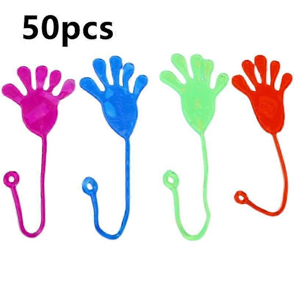 Morsomme Sticky Hands leketøy for barn, elastisk strekkbar Sticky Palm Poop klatring Tricky Hands 1pcs