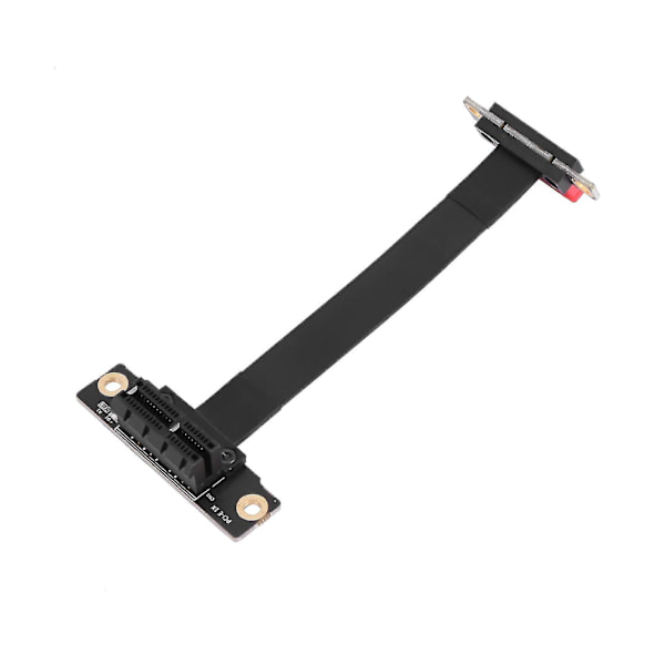 Dobbelt 90 Graders Højre Pcie 3.0 X1 Til X1 Forlængelseskabel - 10cm